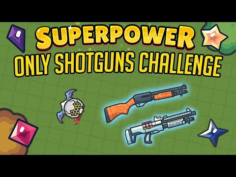 Zombs Royale | Superpowers Only Shotguns Challenge 22 Kills