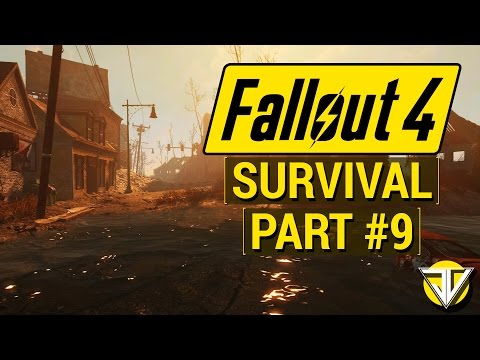 FALLOUT 4: SURVIVAL MODE Let's Play Part 9 - Tracking KELLOGG! (PC Gameplay Walkthrough)