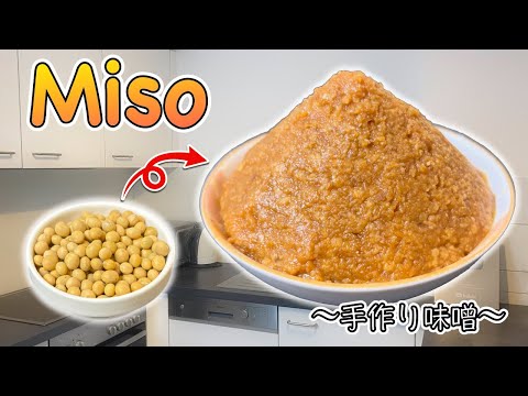 How to make Homemade Miso Paste 〜手作り味噌〜  | easy Japanese home cooking recipe