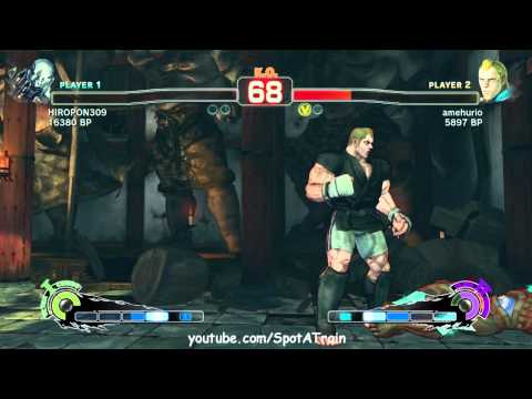 SSF4 - HIROPON (Seth) vs. amehurio (Abel)