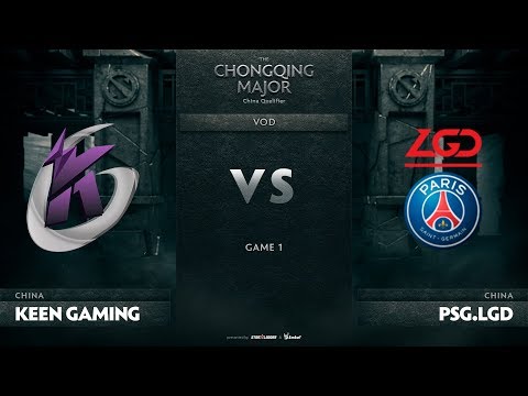 Keen Gaming vs PSG.LGD, Game 1, CN Qualifiers The Chongqing Major