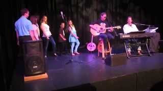 Robbin Thompson and Steve Bassett perform Sweet Va Breeze with the kids from SPARC