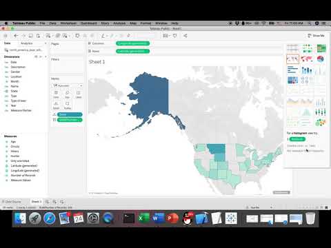 Tableau Ambiguous State Problem