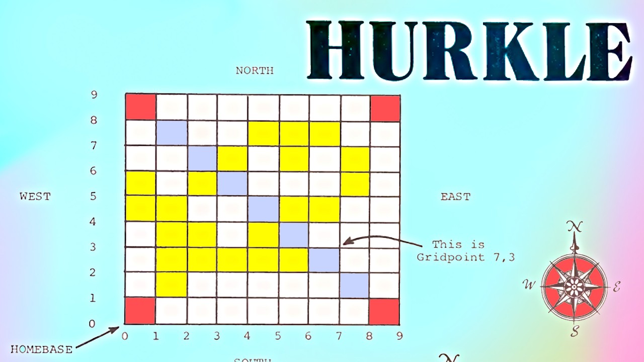 Hurkle - (1973)  {101 Basic Computer Games } [58]