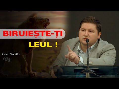 Biruiește-ți leul // Caleb Nechifor