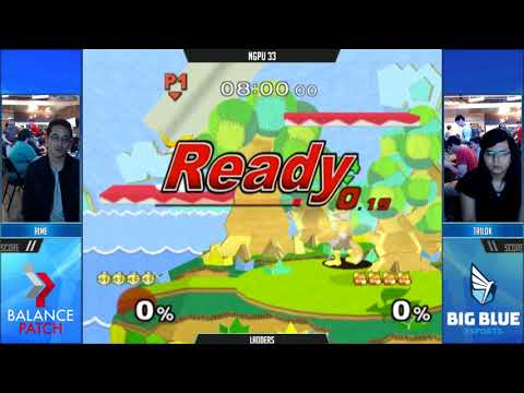 NGPU 33 SSBM - rime (Peach) vs. trilok (Fox) - Melee Ladder