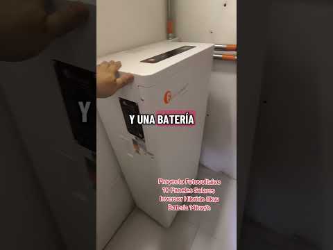 Proyecto Fotovoltaico  en Villavicencio, 10 Paneles 625W, Inversor 8kw y  batería 14.3kw/h.