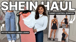 🌟SHEIN TRY ON HAUL🌟 PETITE FRIENDLY | SPRING 2024 TRENDY FASHION INSPO!