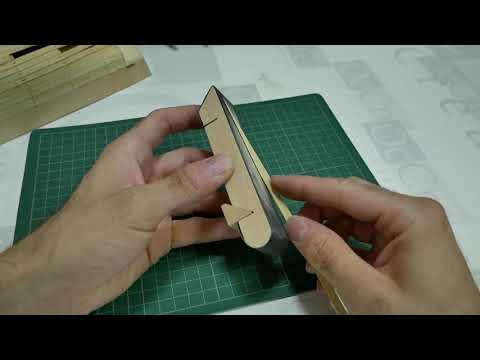 CASCO-013- Como forrar el casco 3. ESSEX - Modelismo Naval