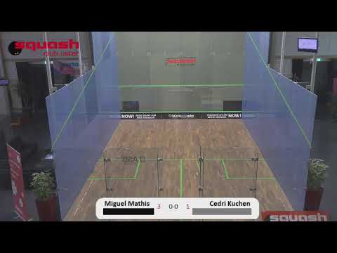 Swiss Squash NLA  - Uster vs Pilatus Kriens- Center Court