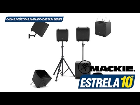 Caixa Acústiva Amplificada Compacta DLM Series - MAckie