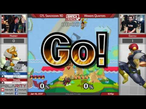 CFL Smackdown 110 Melee - Harriet (Fox) vs Gahtzu (Falcon) - Winners Quarters