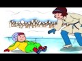 Caillou Y El Patinaje Sobre Hielo En Familia Caillou En Español Castellano