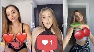 😱😈BIG BOOBS 🔥🍒gaga i got your milkies😱Tiktok compilation