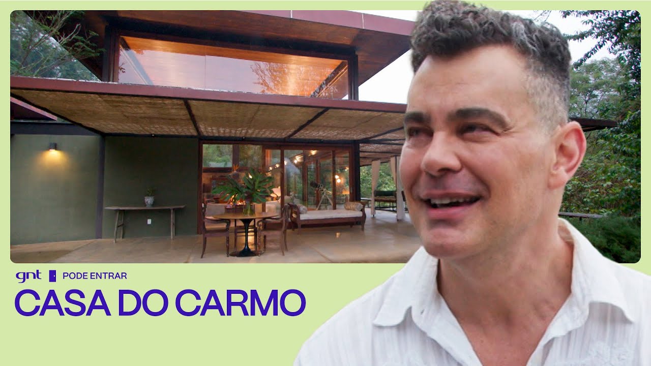 Carmo Dalla Vecchia abre as portas de sua casa! 🏡 | Pode Entrar | GNT