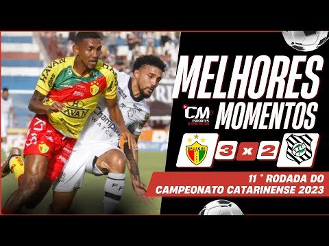 BRUSQUE 3 X 2 FIGUEIRENSE | MELHORES MOMENTOS | CAMPEONATO CATARINENSE 2023