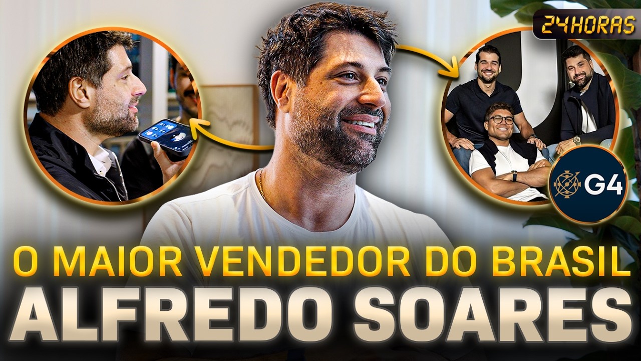 A ROTINA DO Nº 1 EM VENDAS E NETWORKING DO BRASIL | 24 HORAS COM ALFREDO SOARES