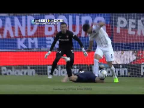 Gol de Ruben. San Lorenzo 1 - Central 1. Fecha 27. Primera División 2015. FPT.