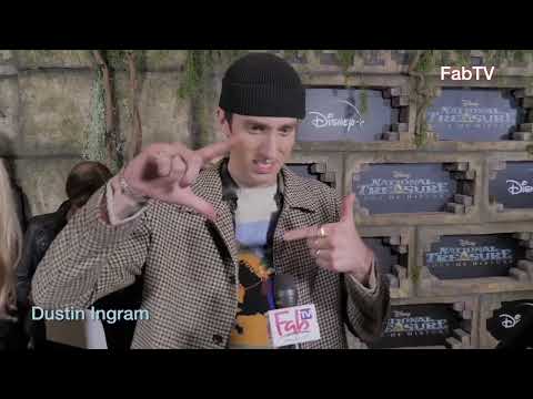 Dustin Ingram attends the "National Treasure: Edge of History" Premiere