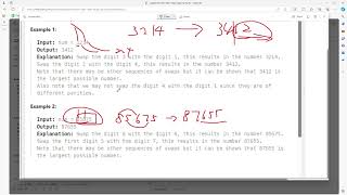 YouTube video '#LeetCode 2231 | Largest Number After Digit Swaps by Parity #Java'