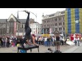 Shooting Bow And Arrow With Feet Sarah Amsterdam Street Performer