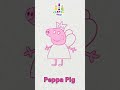 Let S Draw Peppa Pig Step By Step Drawingforkids Peppapigdrawing Peppa Ve Heo Peppa