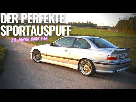 30 Jahre BMW E36 | Der perfekte Auspuff für euch und euren 3er BMW -Endschalldämpfer Soundcheck