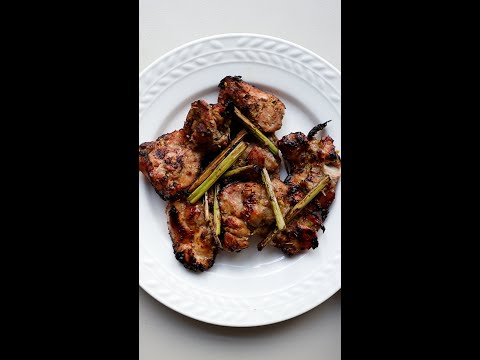 Receita fácil de frango com capim-limão na fritadeira