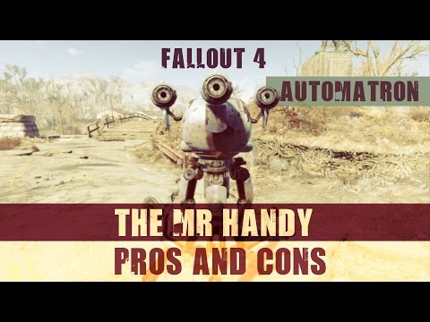 Fallout 4: Robot Companion Pros and Cons: The Mr Handy