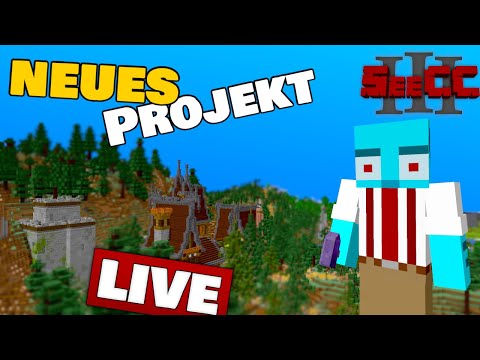 🔥EPIC NEW PROJECT ON SERVER! | Minecraft SeeCC 3 LIVE