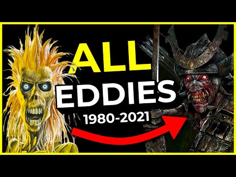 All Iron Maiden EDDIES in 1 min. Evolution of Eddie the Head | Iron Maiden Reaction