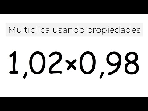 CÓMO MULTIPLICAR NÚMEROS DECIMALES. Matemáticas Básicas