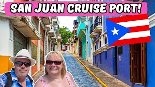 Exploring the CHARM of Old San Juan Puerto Rico | Cruise Port Walking Tour!