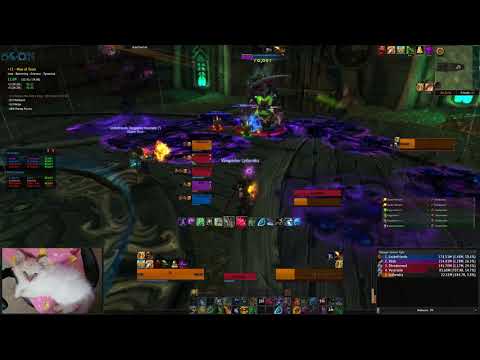 [7.3] Maw of Souls Mythic+17 - Restoration Druid POV (Bolster/Grievous/Tyrannical)