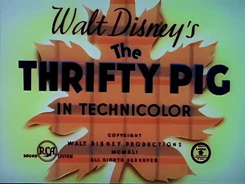 Disney - The Thrifty Pig Opening