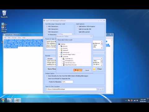 Split Text Messages Software