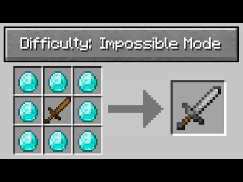 Minecraft UHC but with "impossible mode" difficulty..