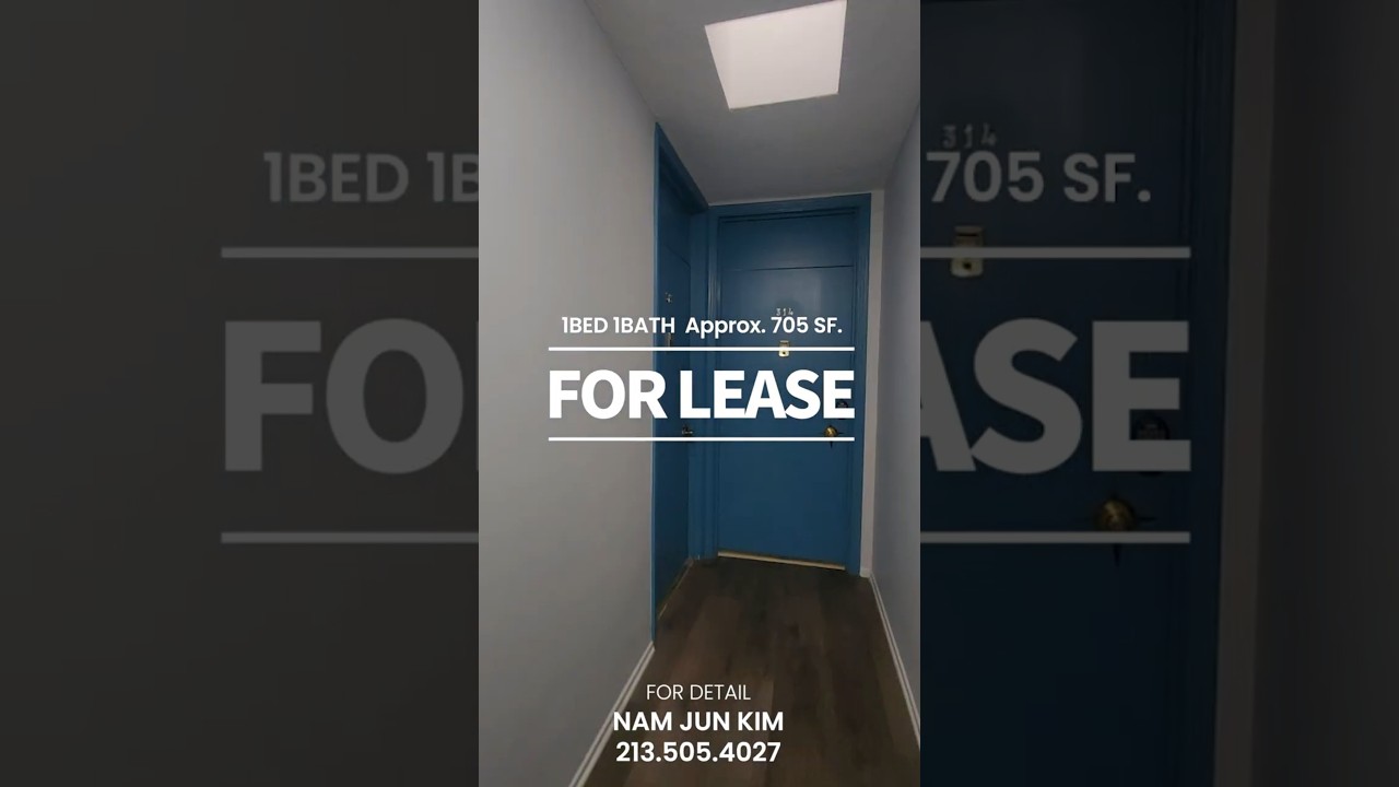 [FOR LEASE] 425 S Kenmore Ave. #313, Los Angeles, CA 90020