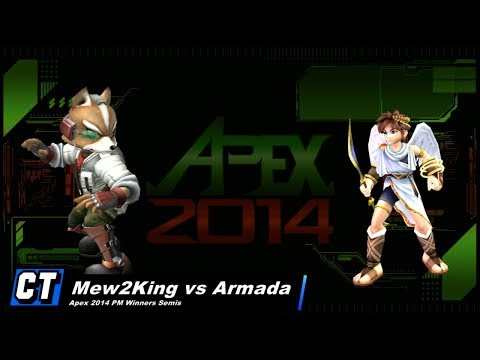 Apex 2014 - CT EMP Mew2King vs CT EMP Armada - Winners Semis - Project M Top 8