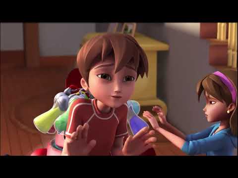 Superbook Chris dosen't want to help his aunt (Full HD)