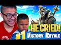 I Made My Little Brother CRY From TROLLING Him Too Much In Fortnite Battle Royale MindOfRez
