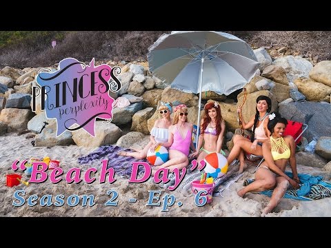 Disney Princess Adventure - California Beach Day! Video