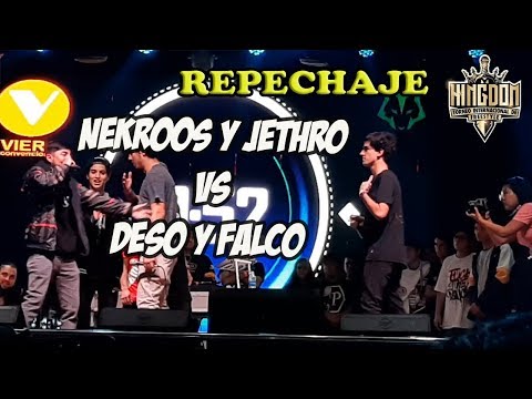 NEKROOS Y JETHRO VS DESO Y FALCO-REPECHAJE OCTAVOS KINGDOM