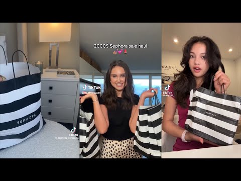 Sephora haul - TikTok compilation