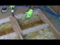 How to repair or replace a damaged section of subfloor.