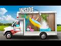 We Built A WATERPARK Inside A UHAUL