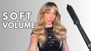How To Use the ghd Rise Hot Brush | Soft Voluminous Curls Tutorial