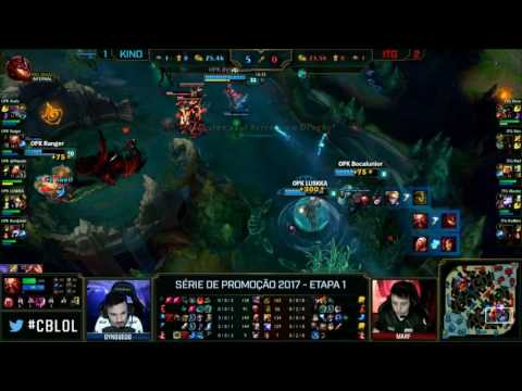 ITG tenta contestar o Dragão, mas Kino não perdoa!