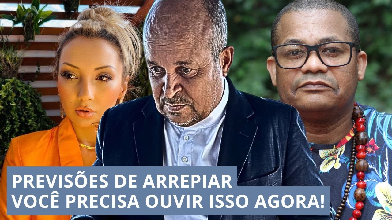 Vidente Carlinhos faz PREVISÕES e cita MESTRE JOSÉ e CHALINE GRAZIK, saiba porque falou deles e+