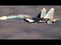 Встреча российского Су-27 с самолетом НАТО в небе над Балтикой... 